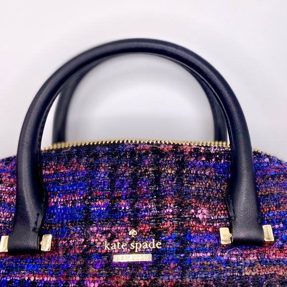 KATE SPADE *NWOT* Emerson Place Lane Tweed Top Handle/Crossbody - Picture 11 of 12